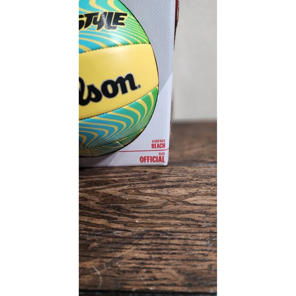 WILSON FREESTYLE VOLLY BALL Beach Size Official Surface Beach New
